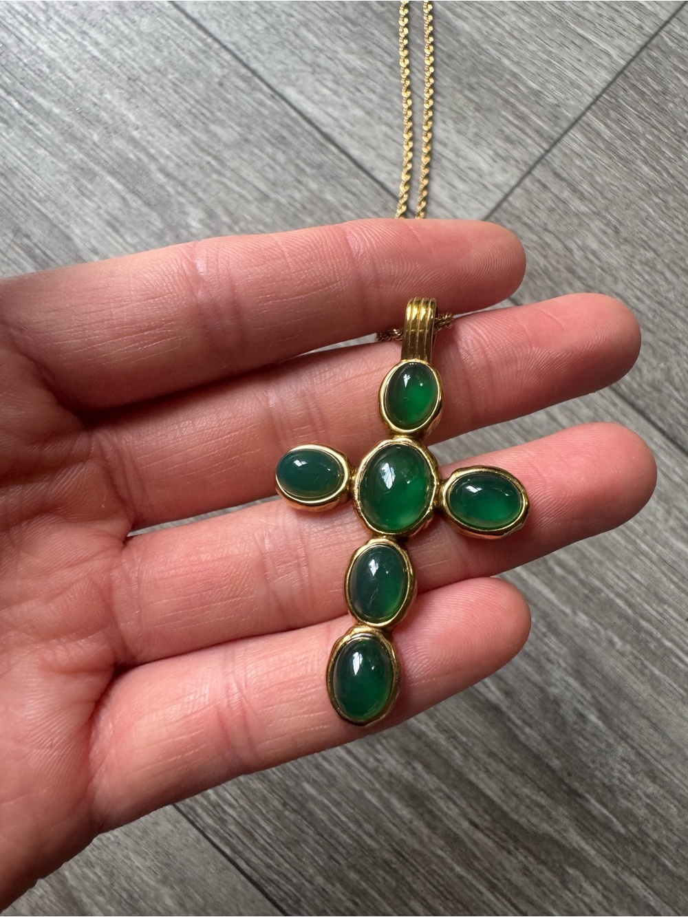Caducci cross necklace
